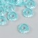 Beads for creativity Plastic "Gaika" set of 20 pcs Blue 1.3x1.3x0.5 cm