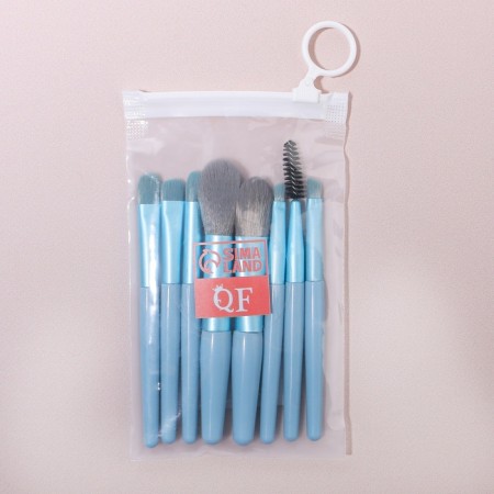 A set of makeup brushes "Pastel", 8 items, PVC CHOHOL, MIX color-17