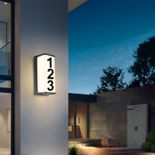 Уличный настенный светильник Arte Lamp Lancia A6419AL-1BK, LED, 10 Вт, 8х9х20 см, 1000 Лм, чёрный