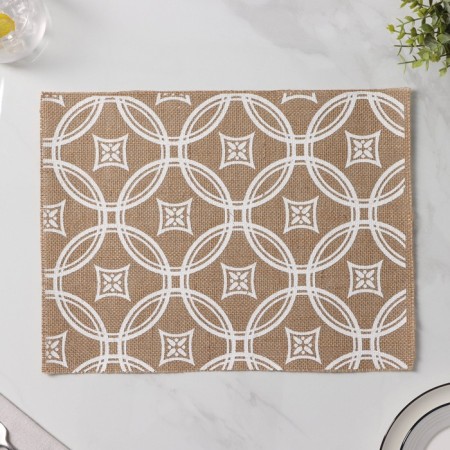A set of napkins “Kapiy”, 4 pcs, 40 × 30 cm, beige color-1