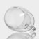 Glass mug with double walls Magistro, 470 ml