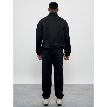 Sports suit men's, size 52, black color-3