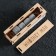 Wooden stones in a wooden box with the Whiskey Man lid, 4 pcs