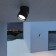 Ceiling lamp (SPOT) ELEKTROSTANDARD, OKKO LED 7 W, 90x90x100 mm, IP54, black color