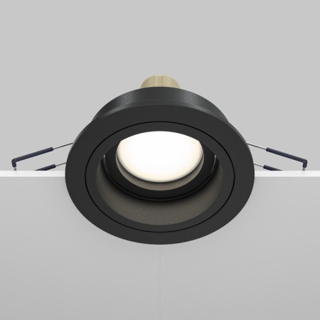 The built-in lamp Technical DL025-2-01B, 1x50W, 9.2x9.2x4 cm, GU10, black color black-4