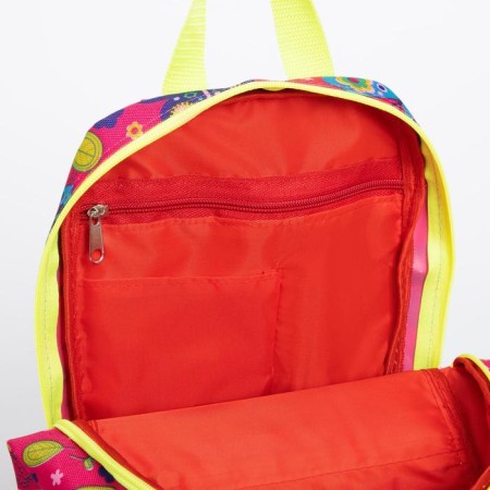 Baby backpack on lightning, raspberry color-5