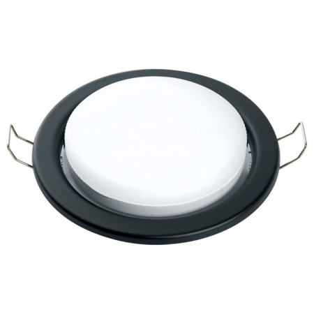 Introductive Lamp Feron DL53, IP20, GX53, 20 W, 106x106x20 mm, black matte color