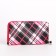 Women's wallet with lightning, pink color