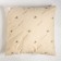 Pillow "Ethel", footing - camel wool, 70x70 cm, tick