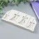 Mold Silicon "New Year's bells" 4 items 11x5.6x1 cm