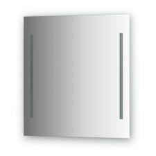 Mirror with 2 built-in LED-lights 10.5 watts, 70 x 75 cm, EvoForm