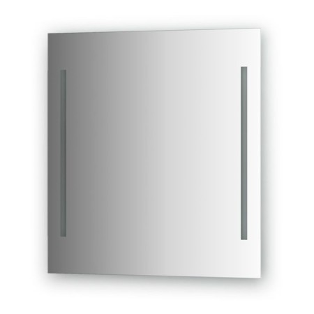Mirror with 2 built-in LED-lights 10.5 watts, 70 x 75 cm, EvoForm