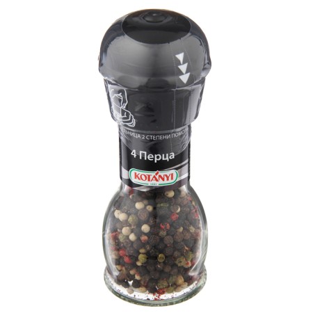 Seasoning 4 pepper Kotanyi, mill 35 g.