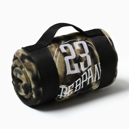 Плед "Этель" 23 февраля 130х150 см, 100% п/э, флис 175 гр/м2-3