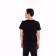 T -shirt male, black color, size 2xl