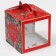 Confectionery box with a window, a chest, "New Year's botanist" 20 x 20 x 20 cm, New Year