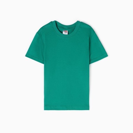 T -shirt for children, green color, height 146