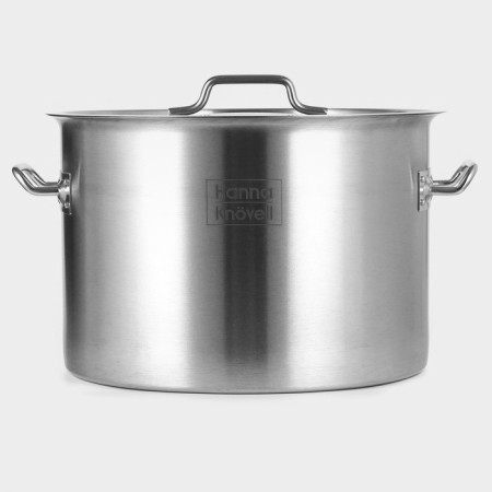 Hanna Knovell stainless steel pan with a lid, 25 l, d = 36 cm, h = 24 cm, wall thickness 0.8 mm-3