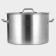 Hanna Knovell stainless steel pan with a lid, 25 l, d = 36 cm, h = 24 cm, wall thickness 0.8 mm
