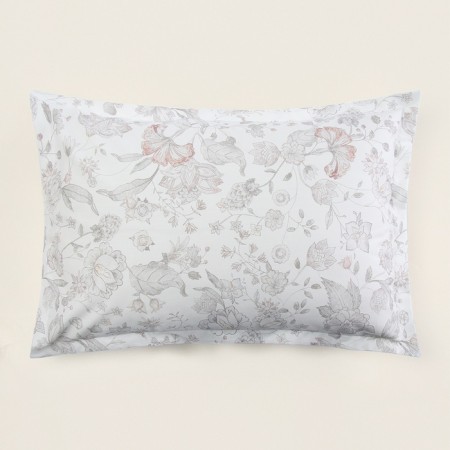 Set of pillowcase SL Home Flower Glade 50*70+3 cm - 2 pcs, satin, 140 g/m2, 100% cotton-7