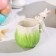 Milk Dulyan "Bunny in cabbage", 300 ml, green color