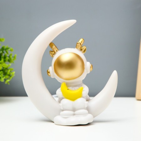 Spinker "Losyash astronaut" Led usb white 18x17x7cm Risalux-1
