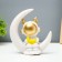 Spinker "Losyash astronaut" Led usb white 18x17x7cm Risalux