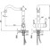 LEMARK VILLA LM4858B kitchen mixer, single -leaf, output for drinking, bronze