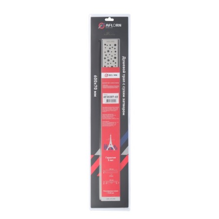 Linear Aflorn Af20307-60, 600x70 mm, C rotations 360 °, stainless steel. steel-6