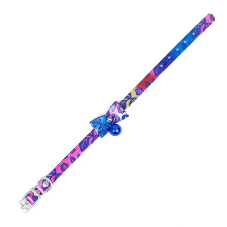 Collar "radiance" with a bell, 29 x 1 cm, Osh 20-25, blue-5