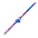 Collar "radiance" with a bell, 29 x 1 cm, Osh 20-25, blue