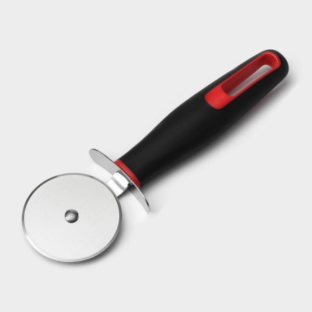 A knife for pizza and dough Digma, 19.5 cm, d = 5.8 cm, black color-3
