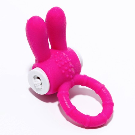 The erection ring "Bunny", with vibration, pink-1