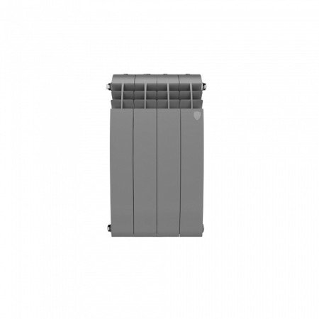 Bimetallic radiator Royal Thermo Biliner New/Silver Satin, 500 x 80 mm, 4 sections, chrome-1