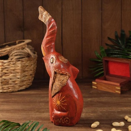 Souvenir "Elephant Red" tree 7x11x40 cm-1