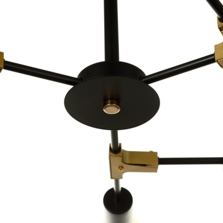 Chandelier 2427/6 E27 40W Black-Bronze 61x61x25.5 cm Bayerlux-5