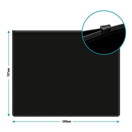 The convert folder on the A5, 150 microns, calligrata, opaque, black-4