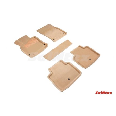 3D mats for Infiniti M 37x, Q 70, 2010-n. in, gray, kit