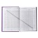 Deliciper of Leduced A5, 160 sheets, boumvinyl cover, lilac