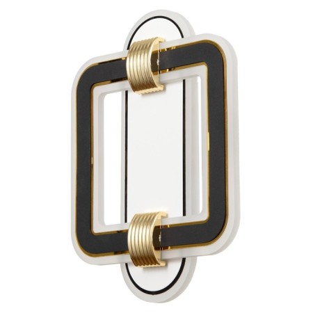 Bra "Square" LED 35W 4000k black and white 26x19x5 cm-3