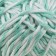 Glass luminous 100% Lavsan "Shiii" melange 50 grams 50 m white-turquoise