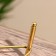 Trio stand "Brass" Brass 7x4x3 cm