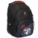 Youth backpack, 42 ​​x 31 x 13 cm, ergonomic back, Stavia "football", black
