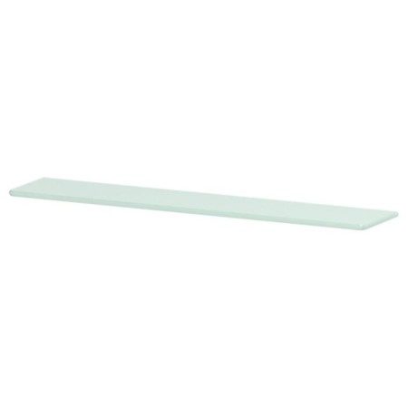 Bathroom shelf, width 50 cm, matte glass