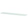 Bathroom shelf, width 50 cm, matte glass