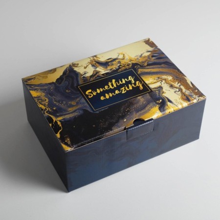 Box - Penal, Gift packaging, "Something Amazing", 26 x 19 x 10 cm