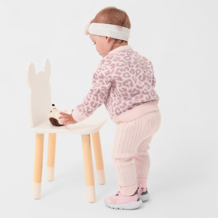 Knitted crumb costu I Leo Baby Height 86-92 cm, pink-4