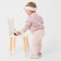 Knitted crumb costu I Leo Baby Height 86-92 cm, pink