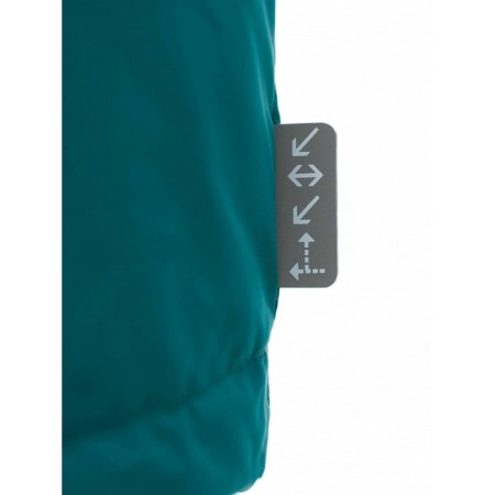 Windbreaker for boys, height 140 cm, emerald color-1