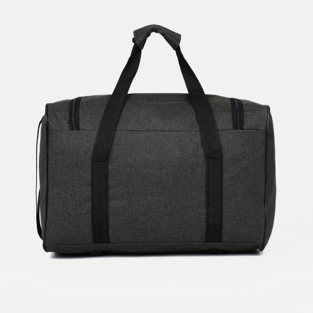 Road bag with lightning, outer pocket, long belt, khaki color-1